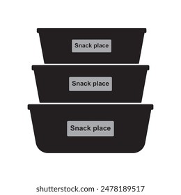 snack place icon vector illustration simple design