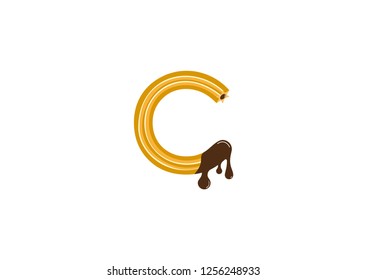 snack typography logo vector