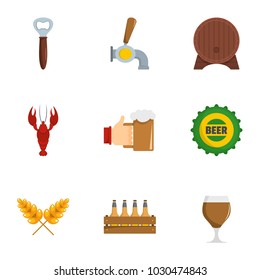 Snackbar icons set. flat set of 9 snackbar vector icons for web isolated on white background