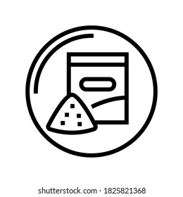 snacks department store line icon vector. snacks department store sign. isolated contour symbol black illustration