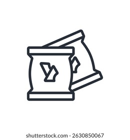 snacks icon collection .design style with background