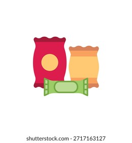 Ícone de vetor de aperitivos. ícone de aventura estilo plano. uso perfeito para logotipo, apresentação, site, e muito mais.