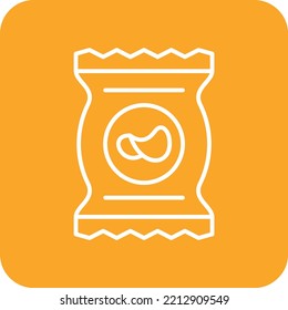 Snacks vector icon. Can be used for printing, mobile and web applications.