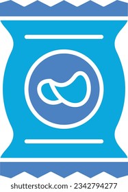 Snacks, Vektorsymbol. Kann für Druck-, Mobil- und Web-Anwendungen verwendet werden.