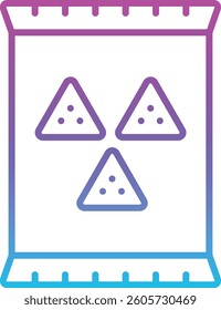 Snacks vector icon. Can be used for printing, mobile and web applications.