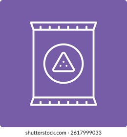 Snacks vector icon. Can be used for printing, mobile and web applications.