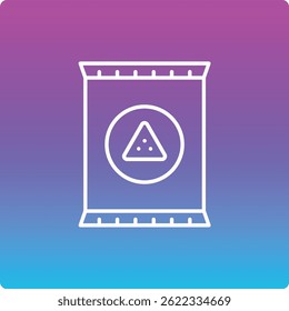 Snacks vector icon. Can be used for printing, mobile and web applications.