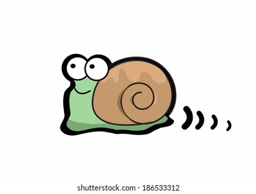 snail cartoon