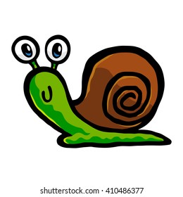 Snail cartoon