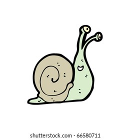 caricatura de caracol