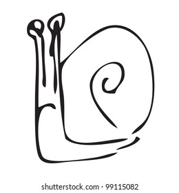 Snail cartoon