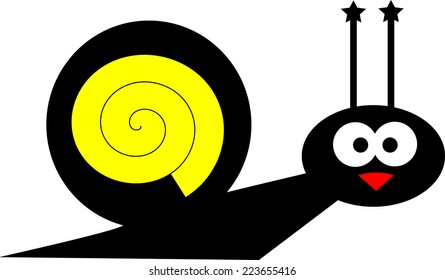 snail cartoon art