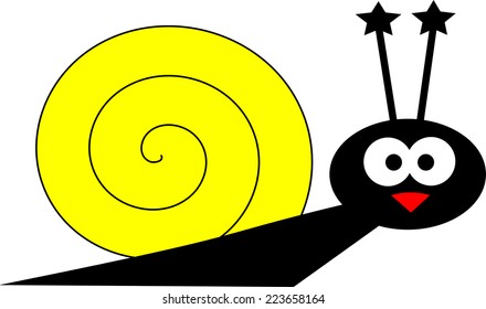 snail cartoon art