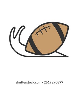 Snail design icon logo template