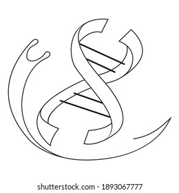 A snail with DNA instead of a shell. Ideal for any company that intends to assatsiirovatsya organicheskip production.