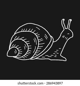 snail doodle