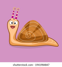 Escargot Animal Kawaii