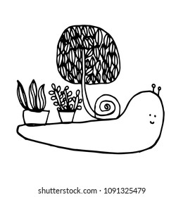 Snail so funny cartoon