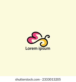 snail hand drawn vector illustration logo eps