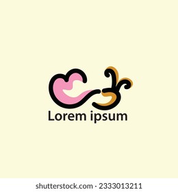 snail hand drawn vector illustration logo eps