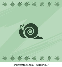 Snail icon.