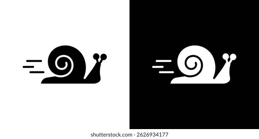 Snail icon concept, vector illustration