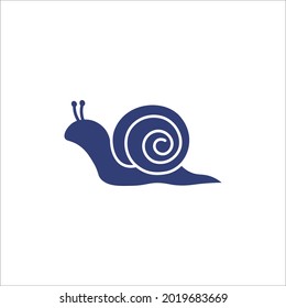 Snail icon design illustration template