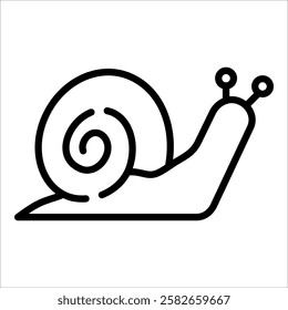 Snail Icon Element For Design