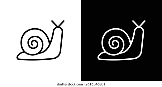 Snail icon icons and symbol set. trendy illustration