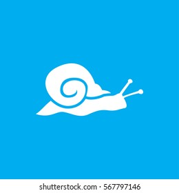 snail icon illustration isolated vector sign symbol