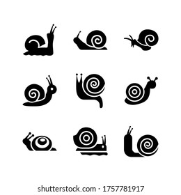 snail  icon or logo isolated sign symbol vector illustration - Collection of high quality black style vector icons
