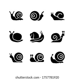 snail  icon or logo isolated sign symbol vector illustration - Collection of high quality black style vector icons
