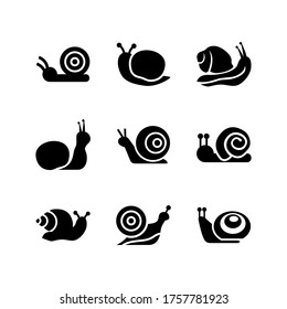 snail  icon or logo isolated sign symbol vector illustration - Collection of high quality black style vector icons
