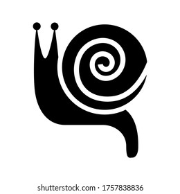 snail  icon or logo isolated sign symbol vector illustration - high quality black style vector icons
