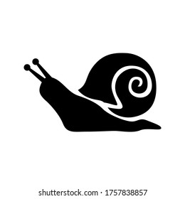 snail  icon or logo isolated sign symbol vector illustration - high quality black style vector icons
