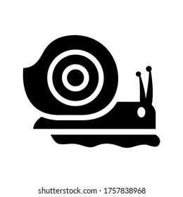 snail  icon or logo isolated sign symbol vector illustration - high quality black style vector icons
