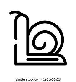 snail icon or logo isolated sign symbol vector illustration - high quality black style vector icons
