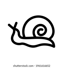 snail icon or logo isolated sign symbol vector illustration - high quality black style vector icons
