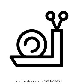 snail icon or logo isolated sign symbol vector illustration - high quality black style vector icons
