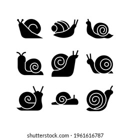 snail icon or logo isolated sign symbol vector illustration - Collection of high quality black style vector icons
