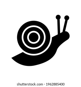 snail icon or logo isolated sign symbol vector illustration - high quality black style vector icons
