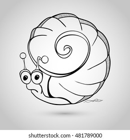 Snail icon object