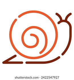 Snail Icon Spring, for uiux, web, app, infographic, etc