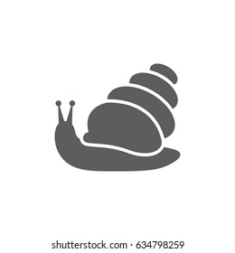 Snail icon vector