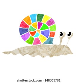 Snail icon. Vector art