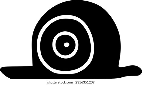 Snail icon vector, filled flat sign, solid pictogram isolated on sign, symbol, vector, art