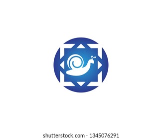 Snail icon vector illustration