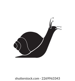 diseño de símbolo de ilustración de vector de icono de caracol