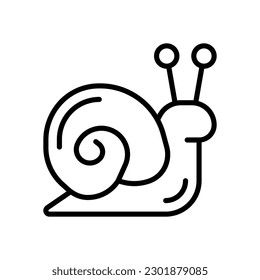 snail icon for your website design, logo, app, UI.