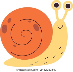 Snail Insect Icon Vector Illustration